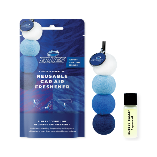 Auckland Blues Super Rugby Reusable Car Air Freshener
